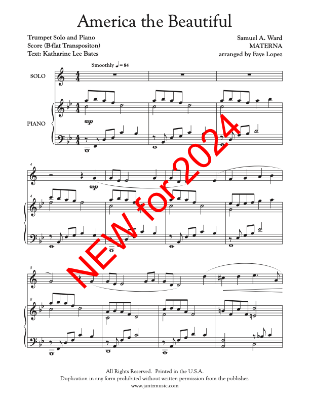 America the Beautiful - Trumpet Solo