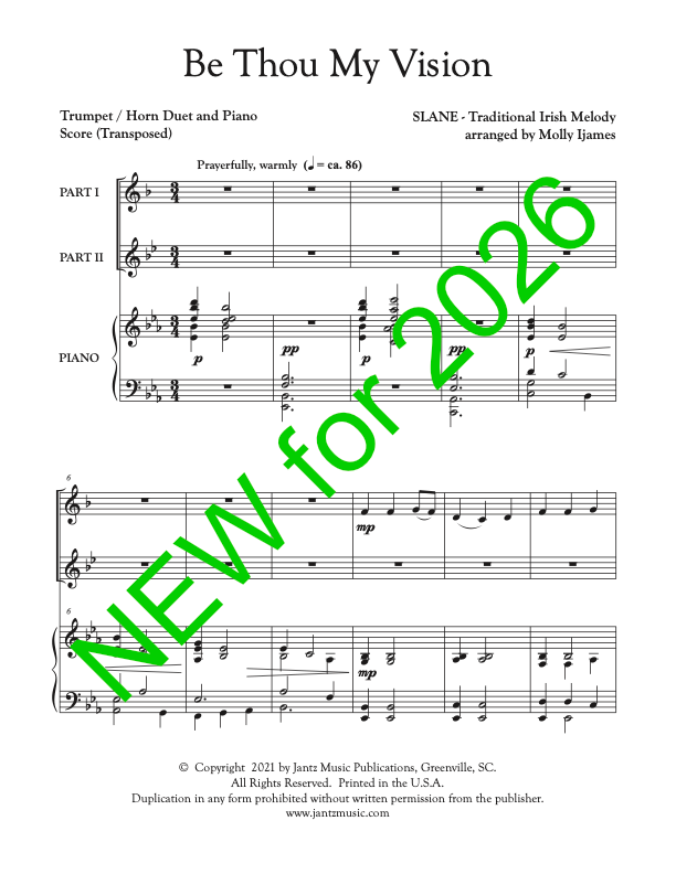 Be Thou My Vision - Trumpet/Horn Duet