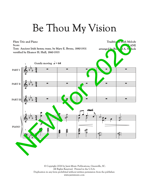 Be Thou My Vision - Flute Trio
