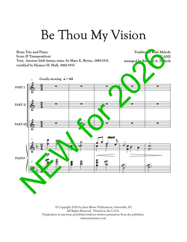Be Thou My Vision - Horn Trio
