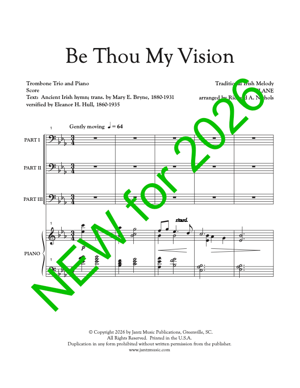Be Thou My Vision - Trombone Trio