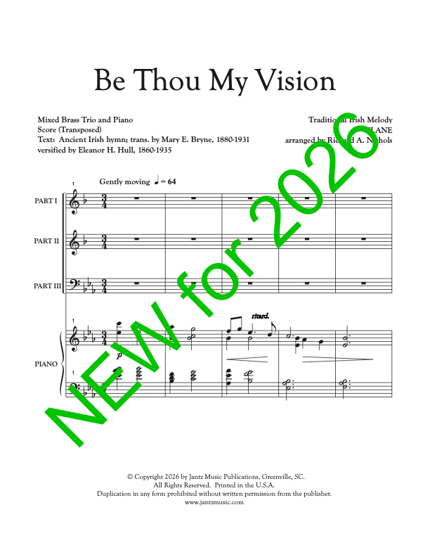 Be Thou My Vision - Mixed Brass Trio