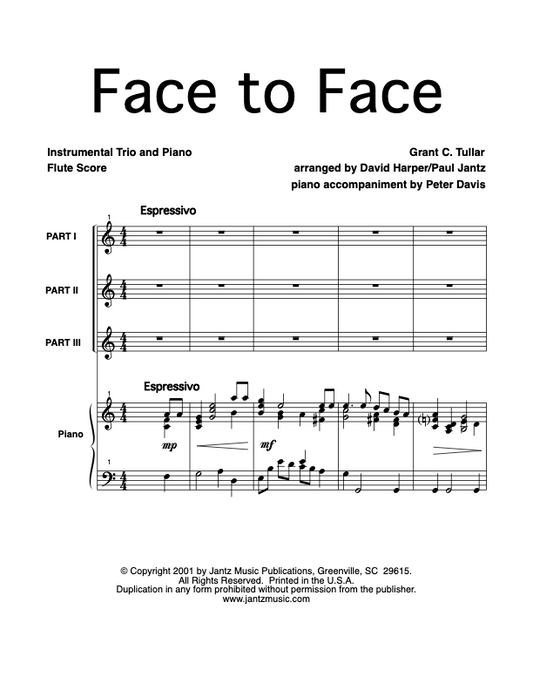 Face to Face - Flute Trio