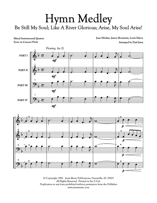 Hymn Medley - Combined Set of Both Mixed Quartet Versions
