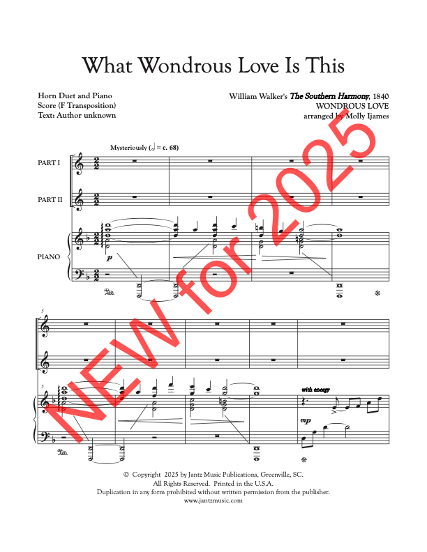 What Wondrous Love Is This - Horn Duet
