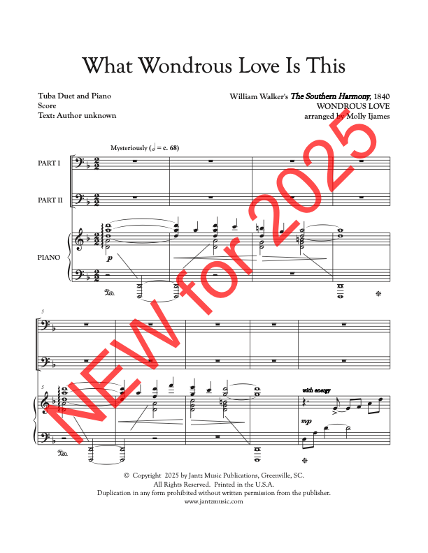 What Wondrous Love Is This - Tuba Duet