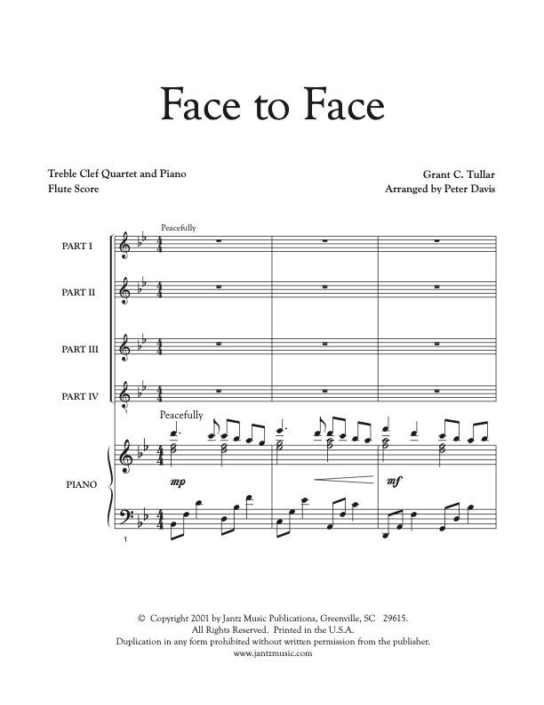 Face to Face- Flute Quartet