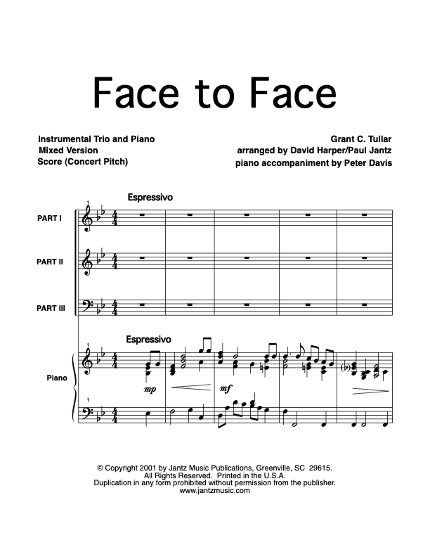 Face to Face - Combined Set of Mixed Brass & Mixed Woodwind Trios