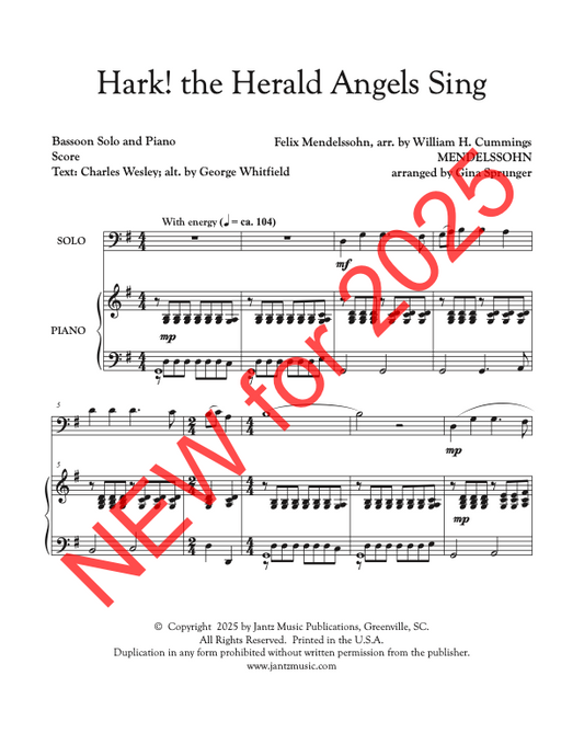 Hark! the Herald Angels Sing - Bassoon Solo