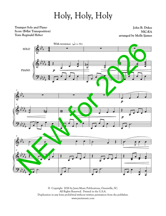 Holy, Holy, Holy - Trumpet Solo