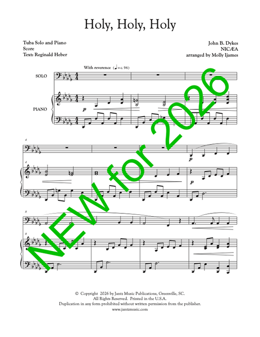 Holy, Holy, Holy - Tuba Solo