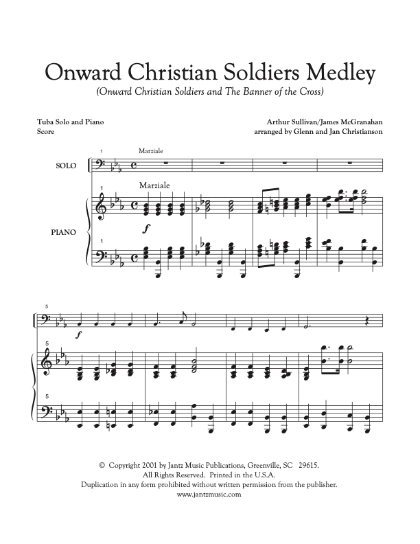 Onward Christian Soldiers Medley - Tuba Solo