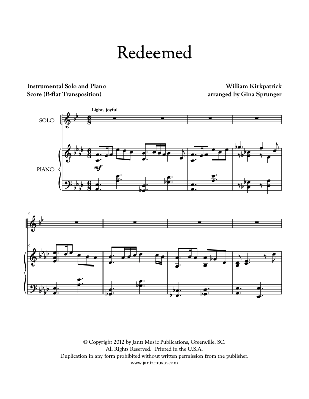 Redeemed - Trumpet Solo