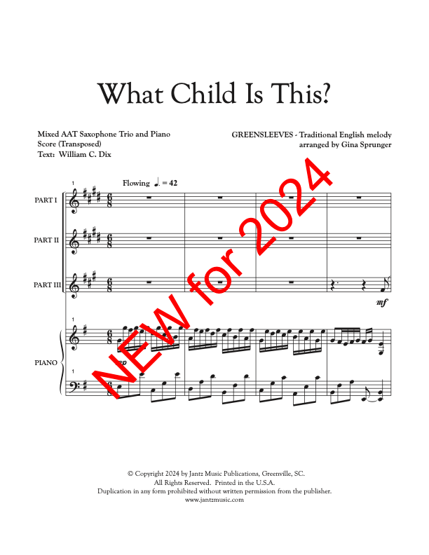 What Child is This? - AAT Saxophone Trio