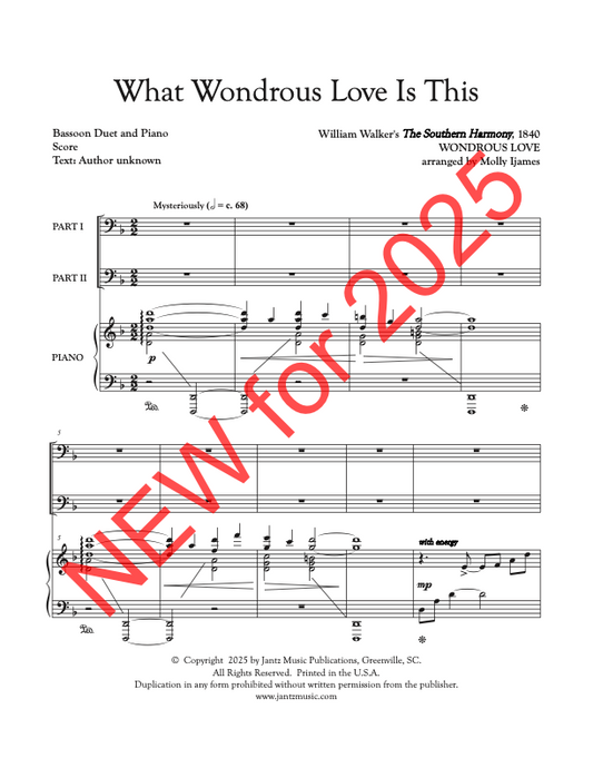 What Wondrous Love Is This - Bassoon Duet