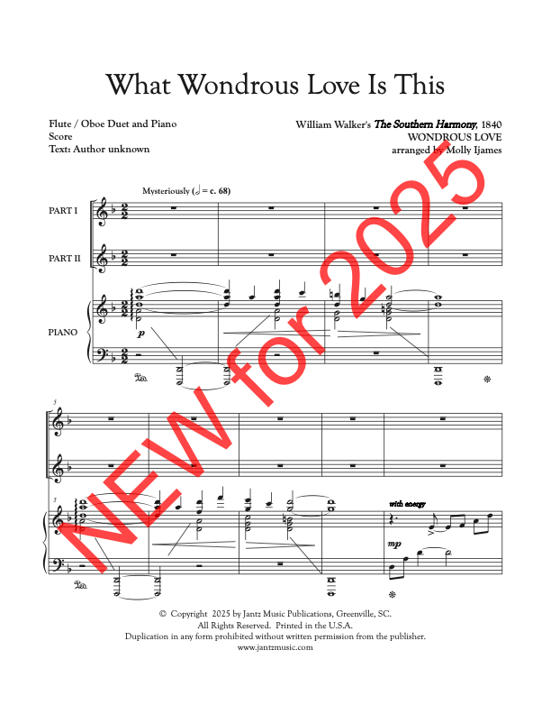 What Wondrous Love Is This - Flute/Oboe Duet
