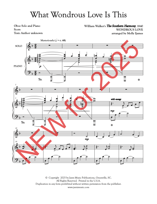 What Wondrous Love Is This - Oboe Solo